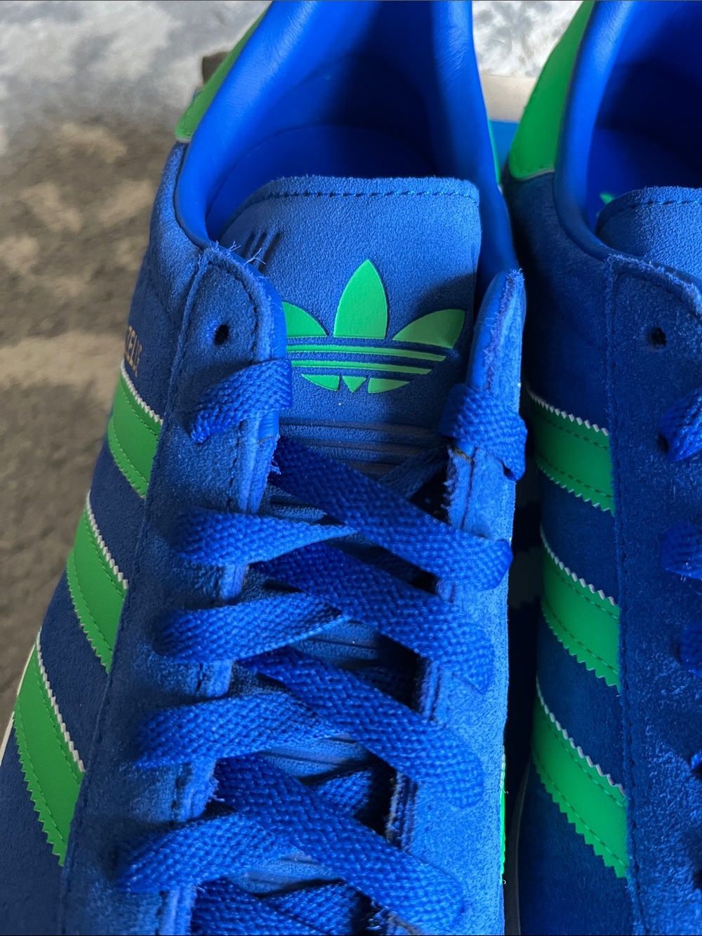 Adidas Gazelle Royal Blue/Green - Picture 5 of 10